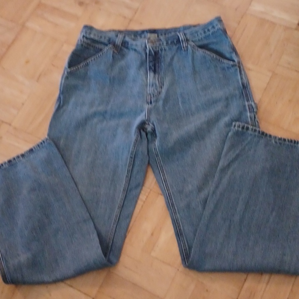 Cargo jeans men's size 34x34 faded glory